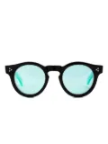 Kador Mondo two-tone round-frame sunglasses - Black