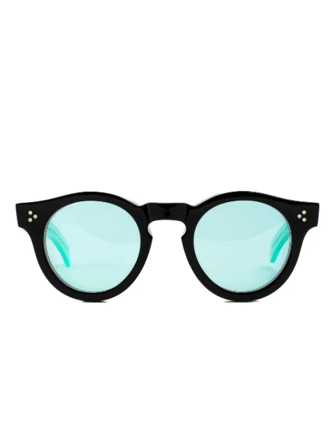 Kador Mondo two-tone round-frame sunglasses