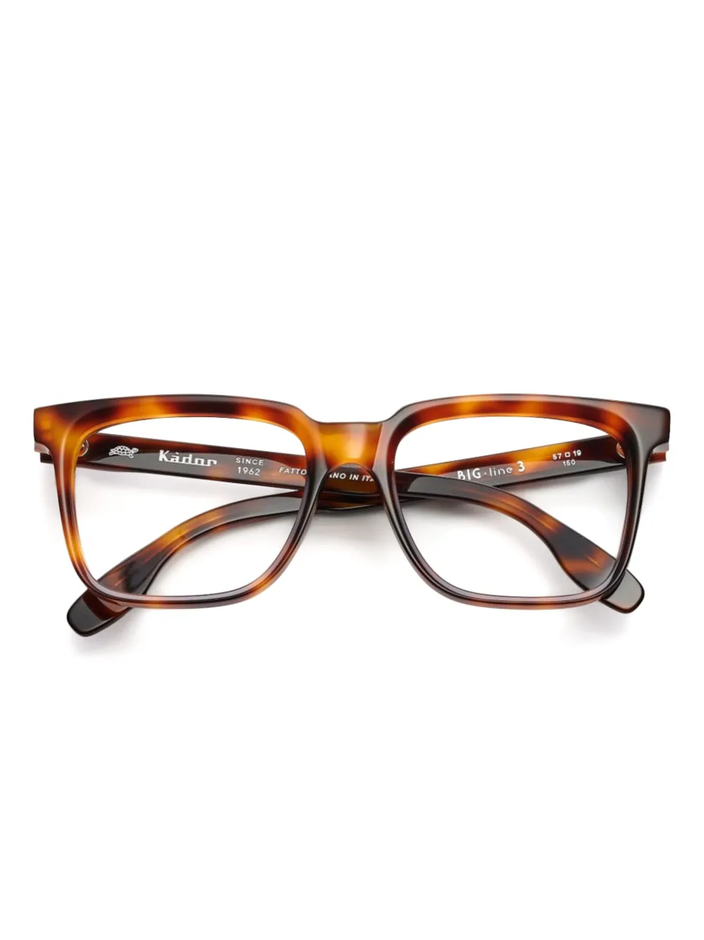 Kador Big Line 3 glasses - Marrone