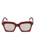 Kador Kallima square-frame sunglasses - Red