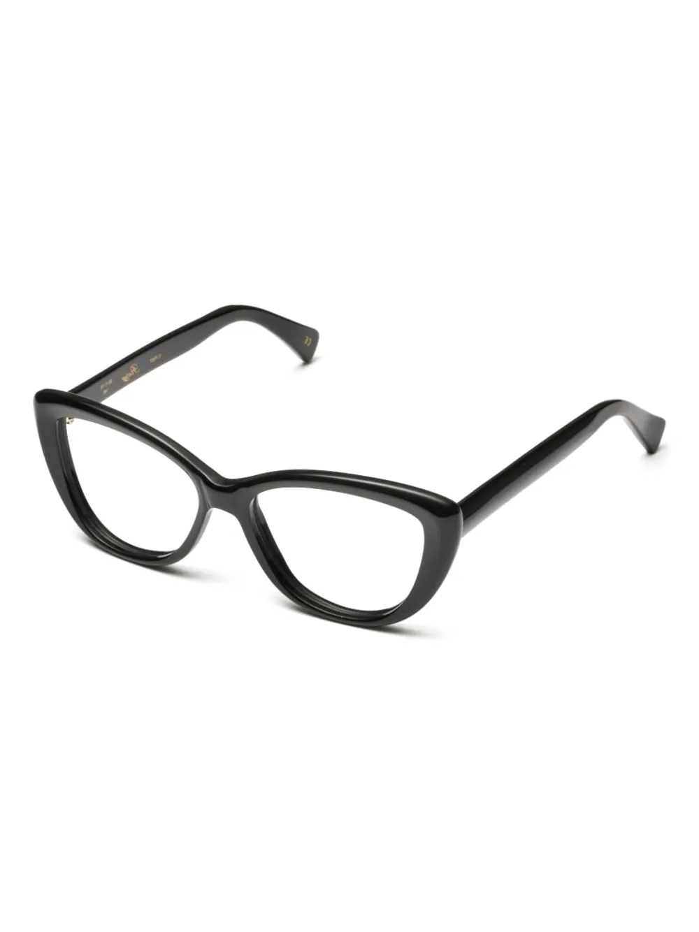 Kador geometric-frame glasses - Zwart