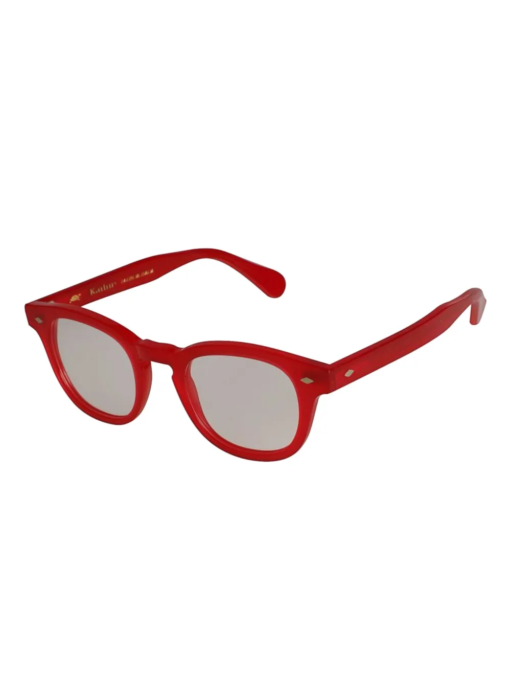 Kador Woody round glasses - Rood
