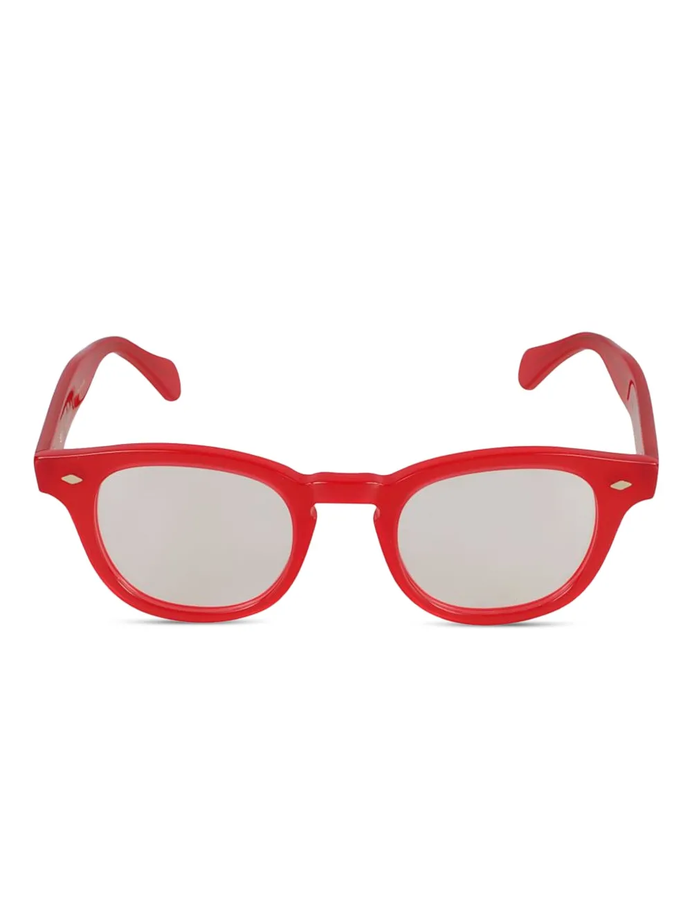 Kador Woody bril met rond montuur Rood
