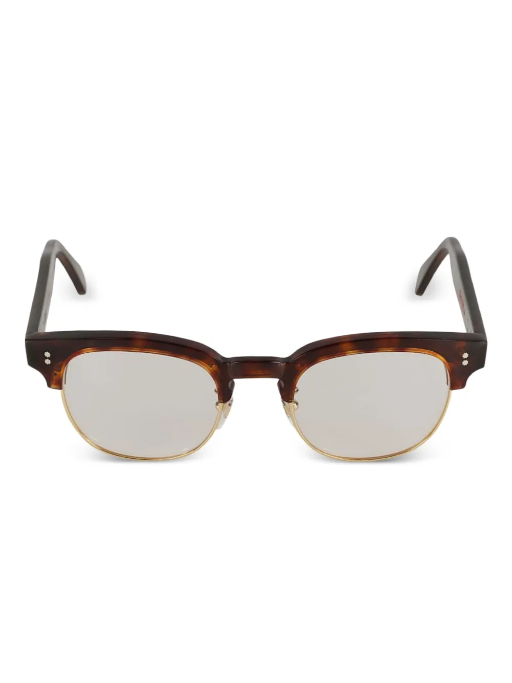 Kador lunettes de vue woody à monture mi-longue | marron | Image 1