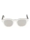Kador Kosmo Star star-detail round glasses - White