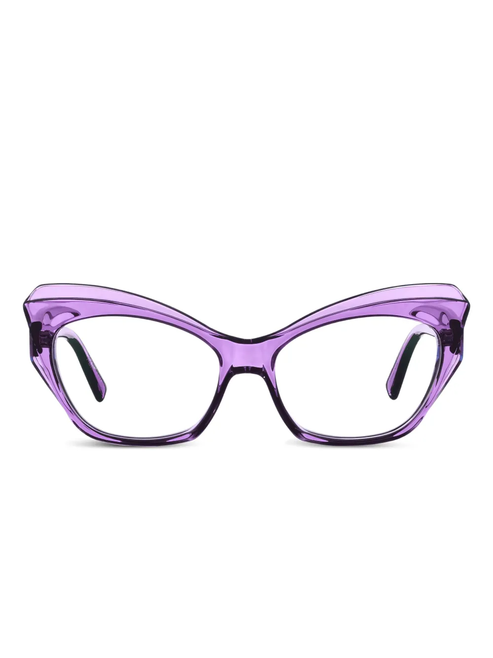 Kirk & Kirk lunettes de vue à monture papillon | violet | Image 1