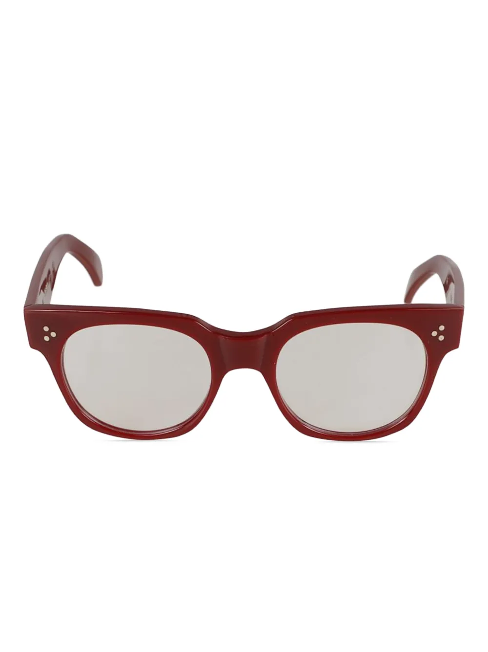 Kador square-frame glasses | Red | Image 1