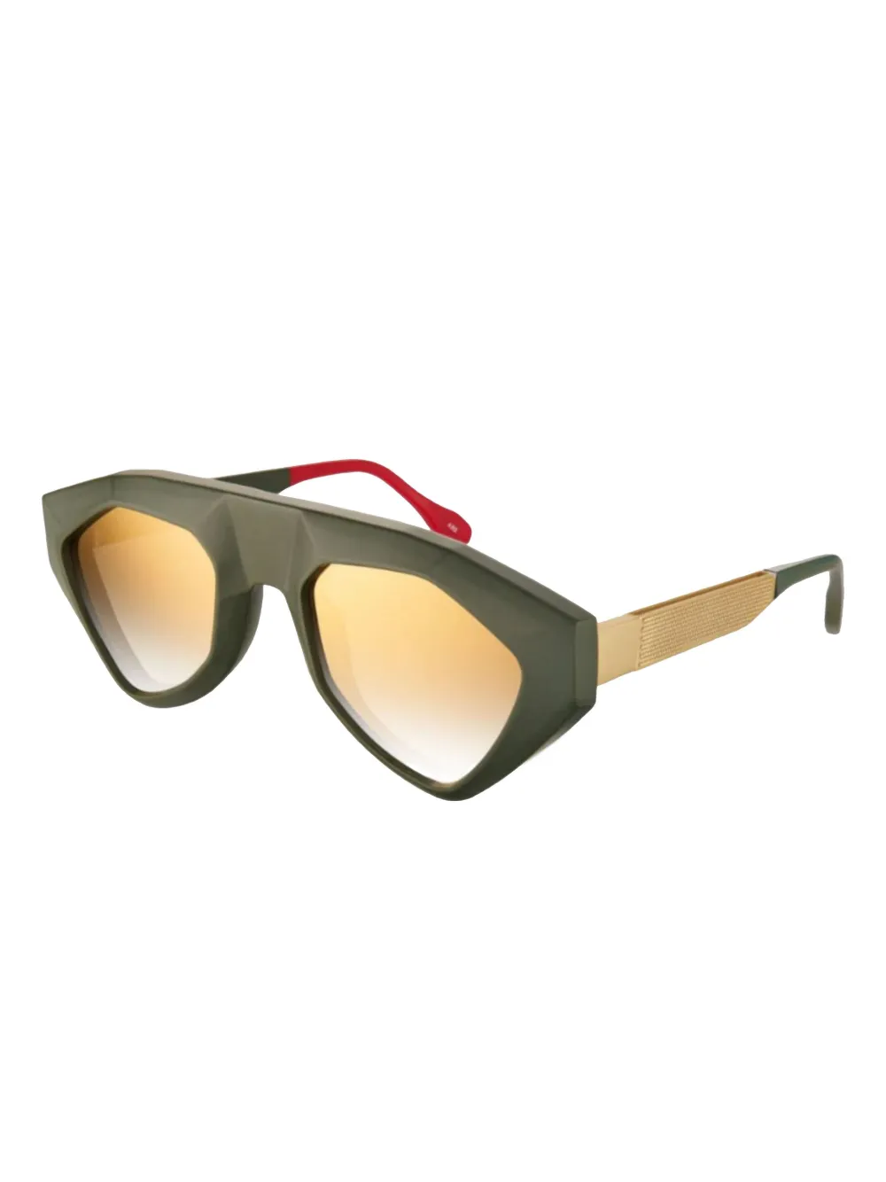 Vysen Eyewear SH-2 oversize-frame sunglasses - Groen