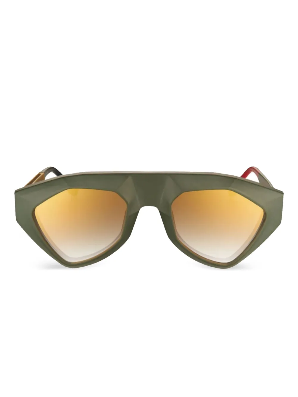 Vysen Eyewear SH-2 oversize-frame sunglasses | Green | Image 1