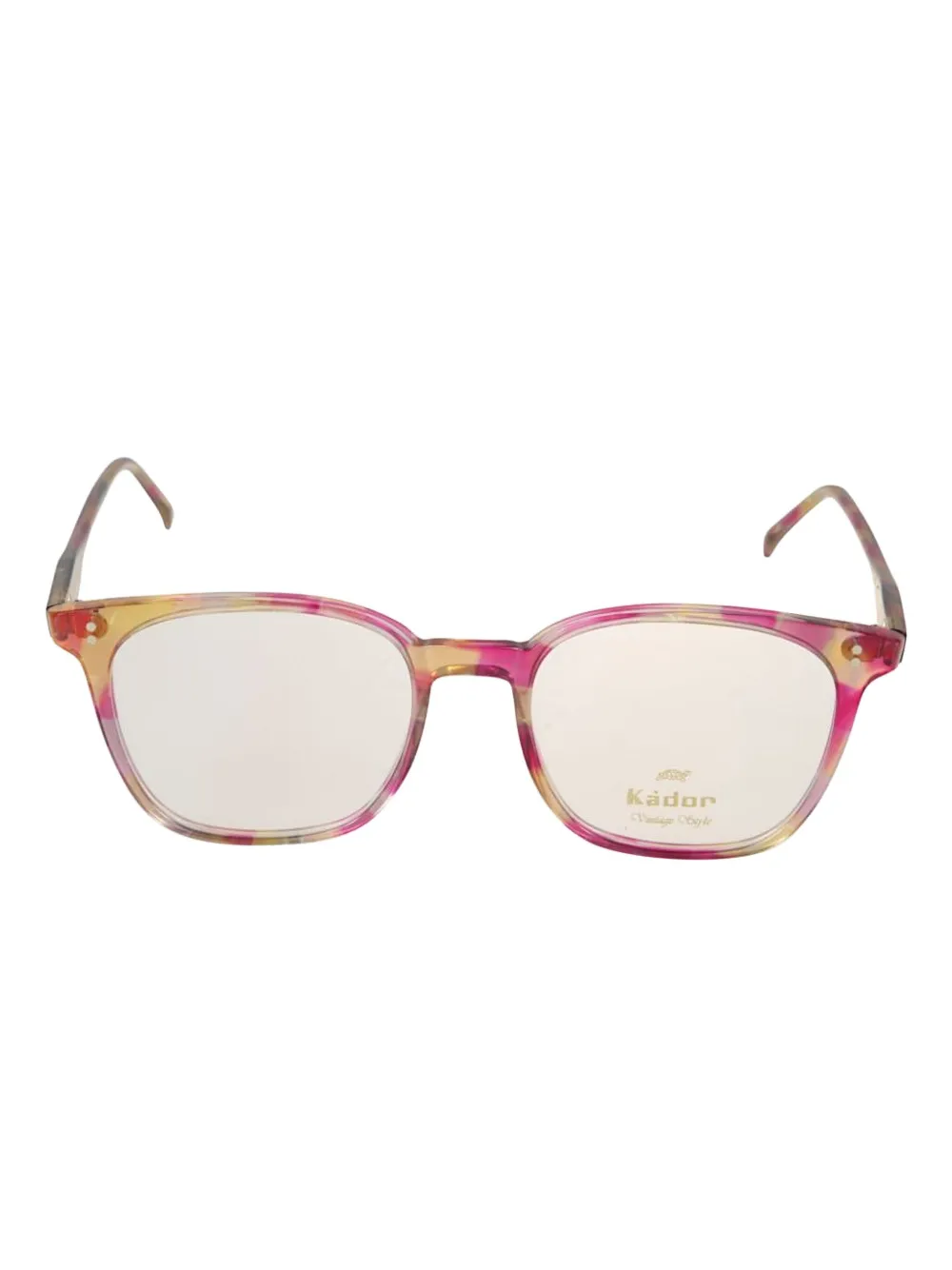 Kador Quadro square-frame glasses | Pink | Image 1