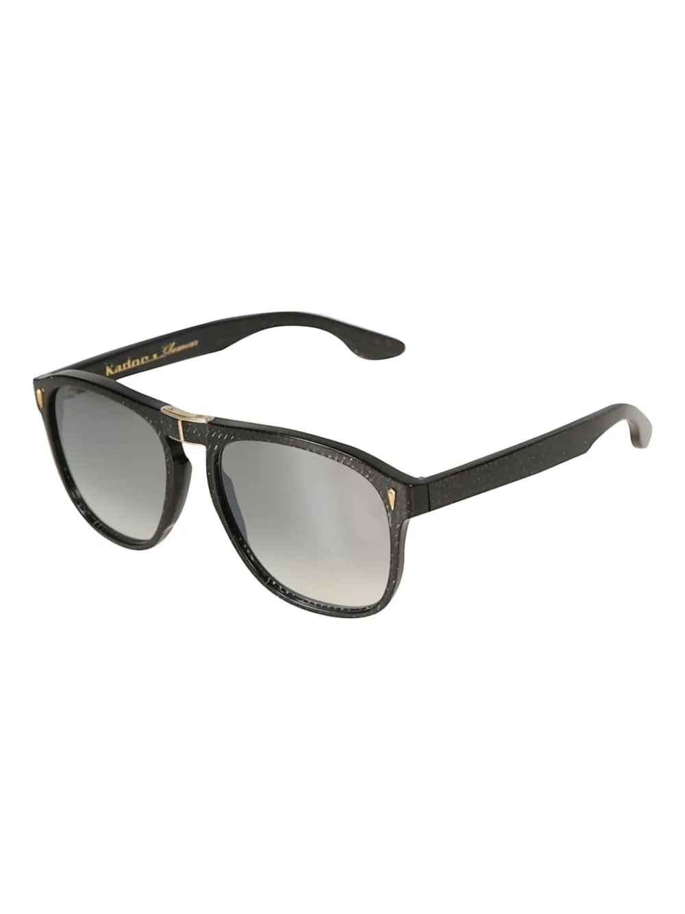 Kador Gipsy Flag Glamour square-frame sunglasses - Zwart