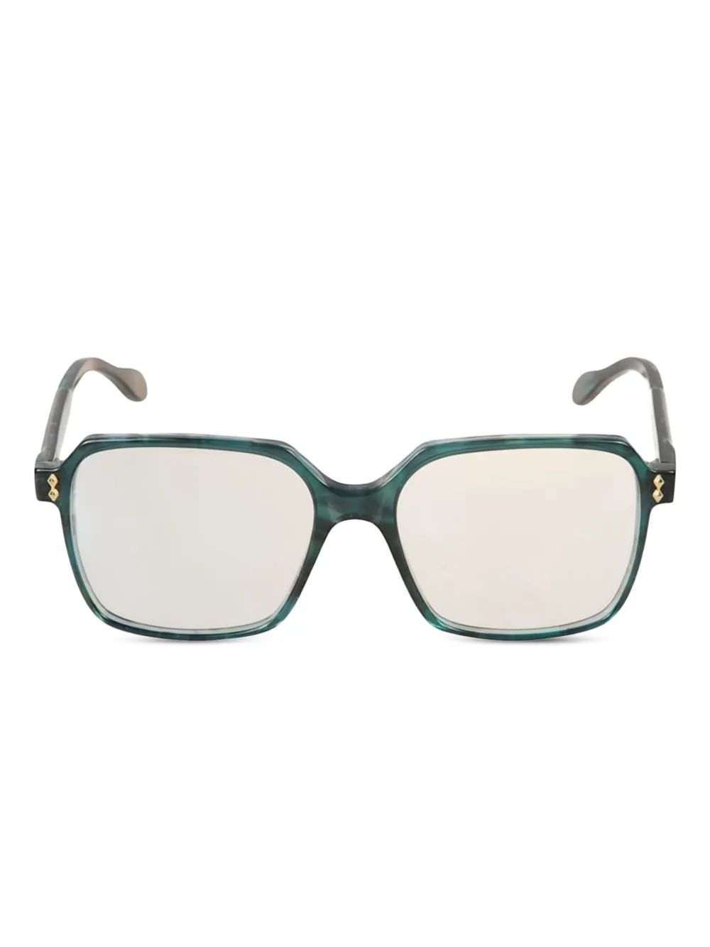 Kador lunettes de vue Lisa Glamour à monture géométrique | vert | Image 1