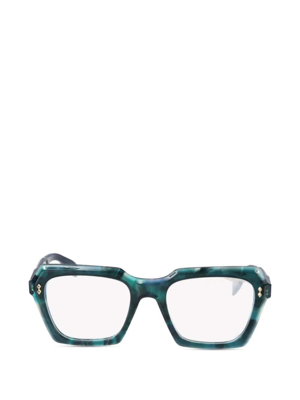 Kador Klara geometric glasses - Blu