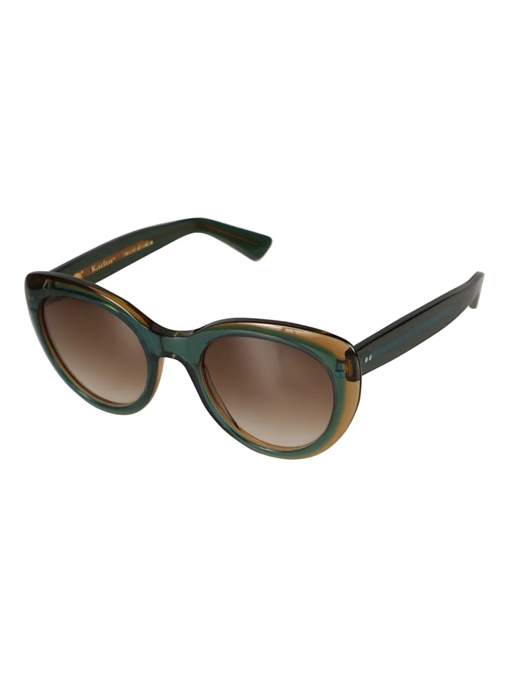 Kador cat-eye sunglasses - Groen