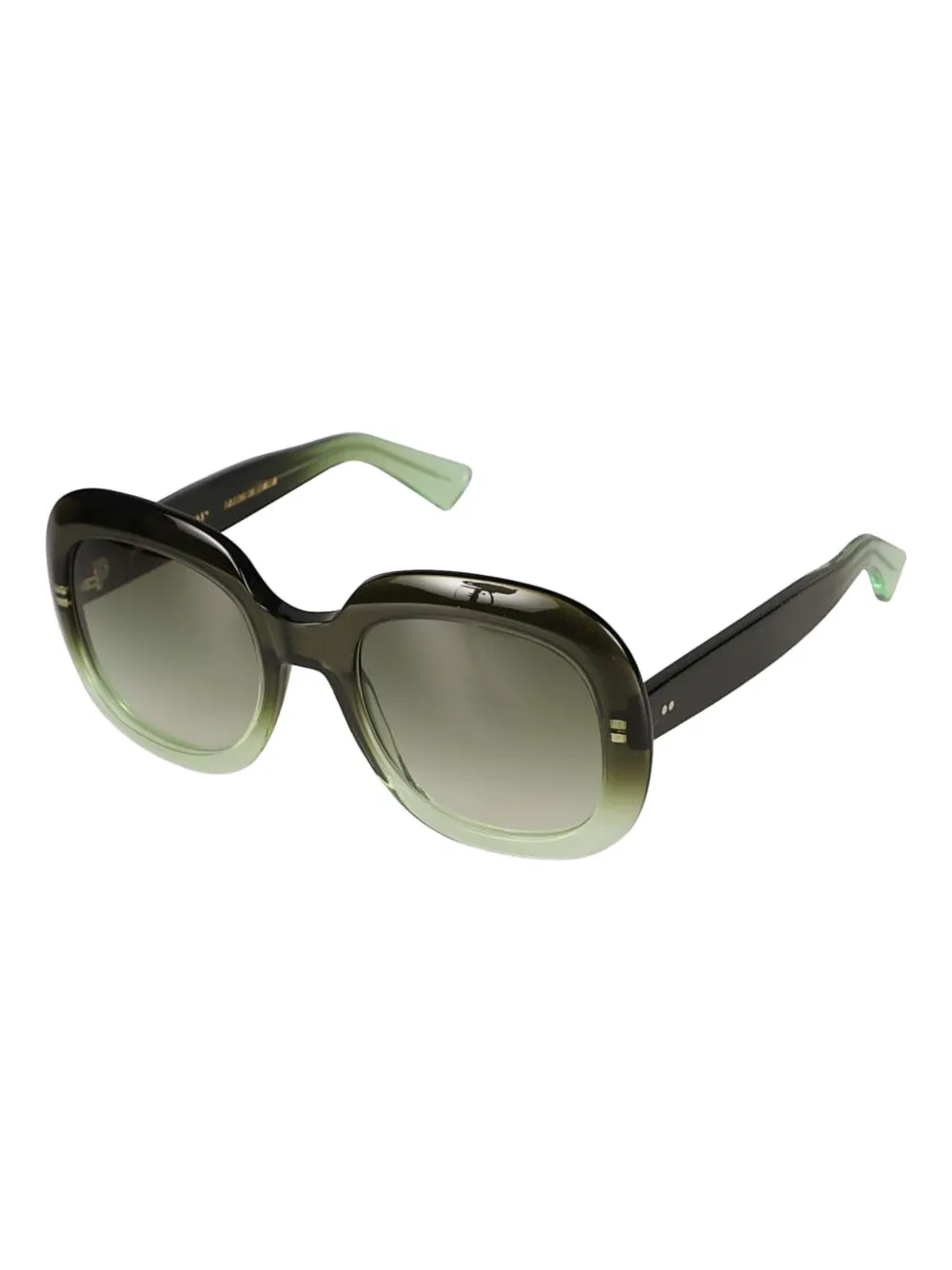 Kador rounded-frame sunglasses - Groen
