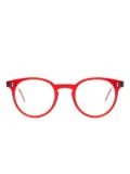 Kador Pepper round-frame glasses - Red