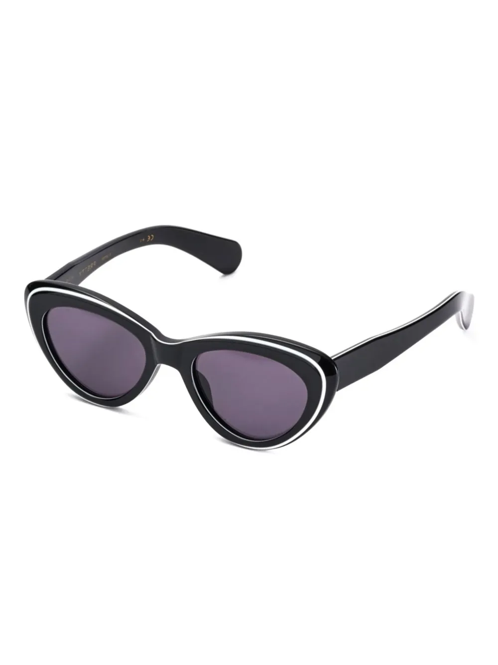 Kador Zonnebril met cat-eye montuur - Zwart