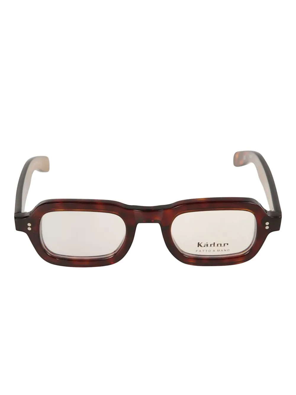 Kador Roky rectangle-frame glasses | Brown | Image 1