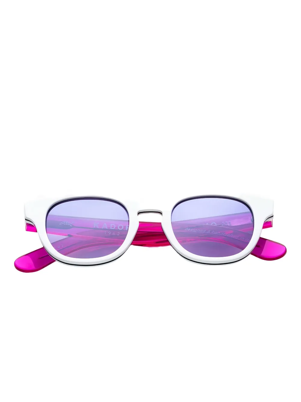Kador Kormo Star Round-frame Sunglasses In Purple