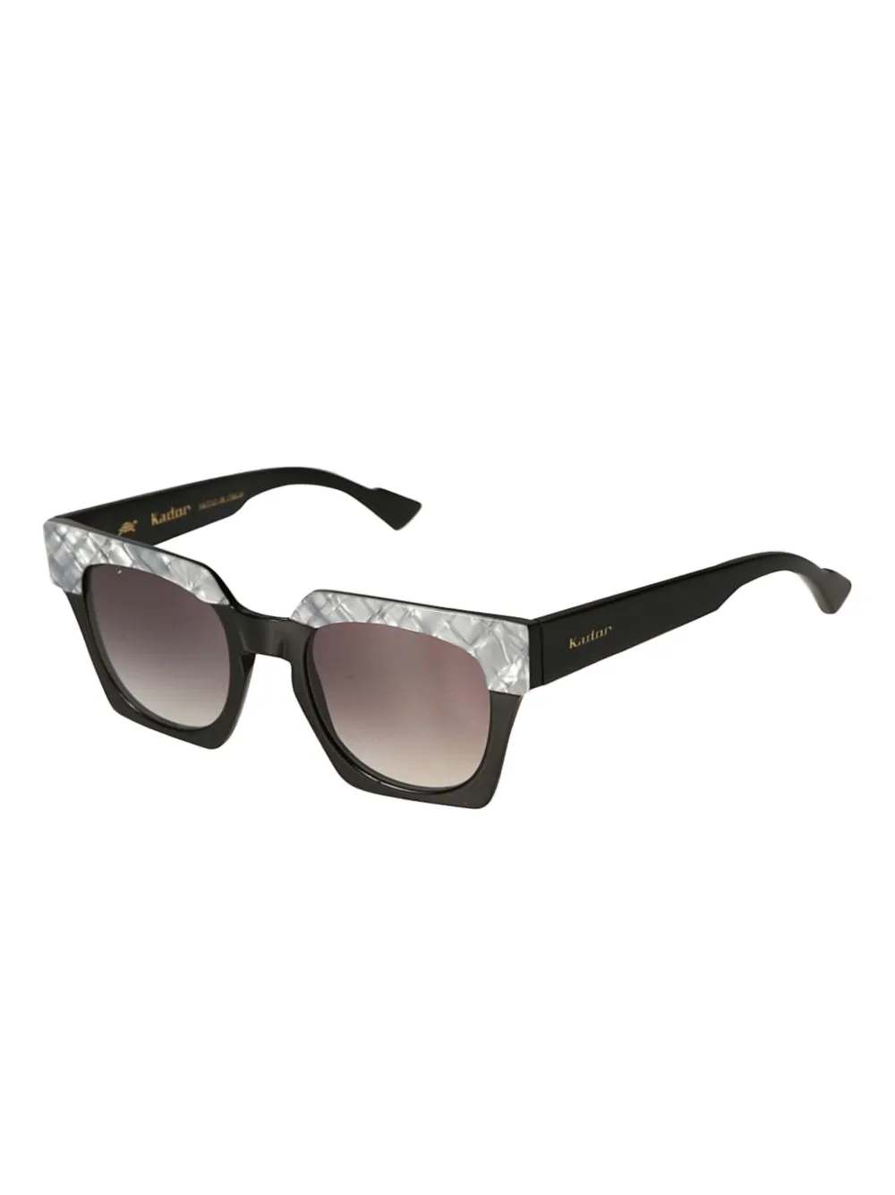 Kador Portofino square-frame sunglasses - Zwart