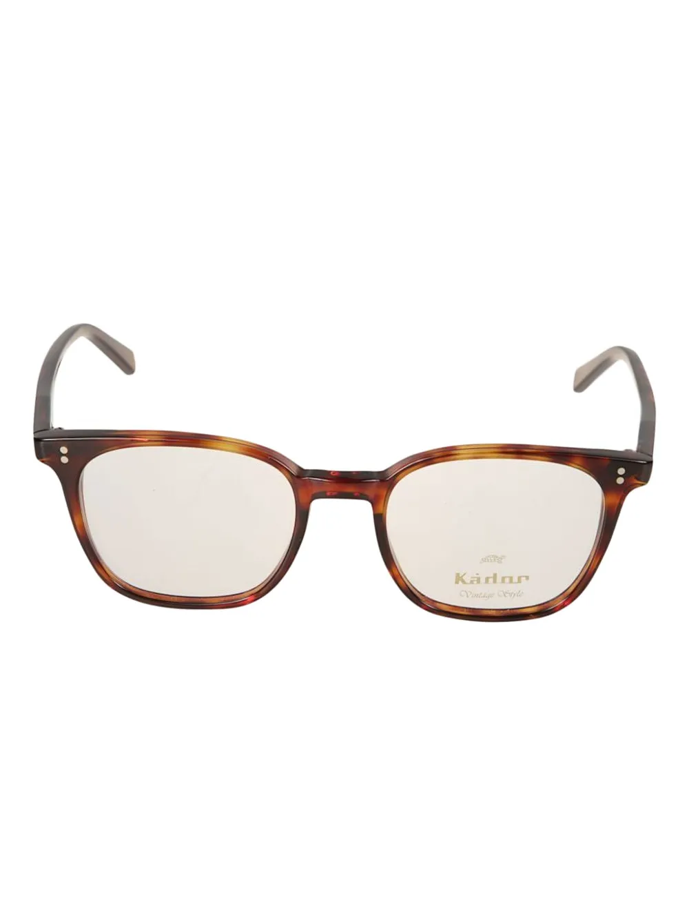 Kador Quadro square-frame glasses | Brown | Image 1