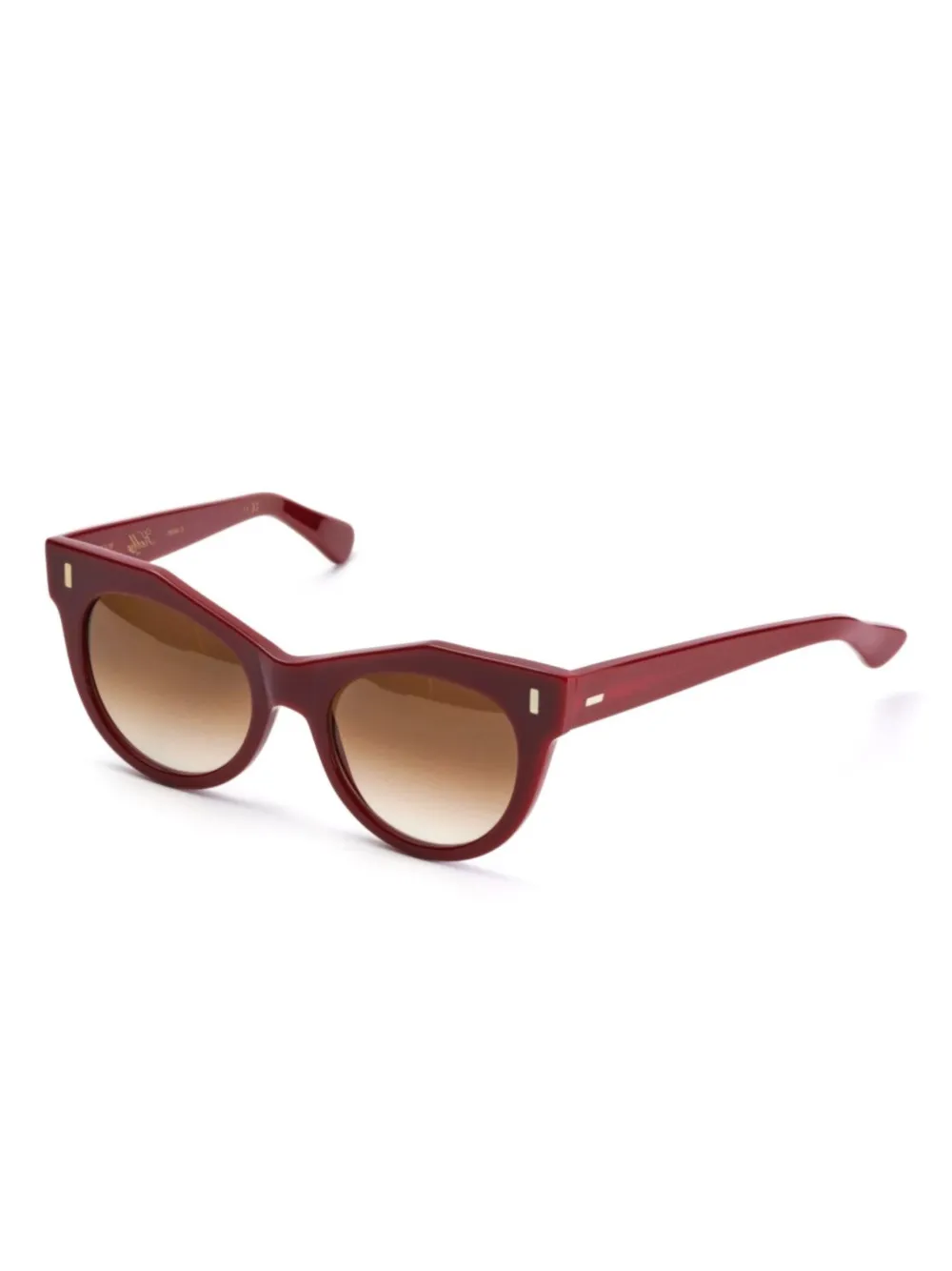 Kador round-frame sunglasses - Rood