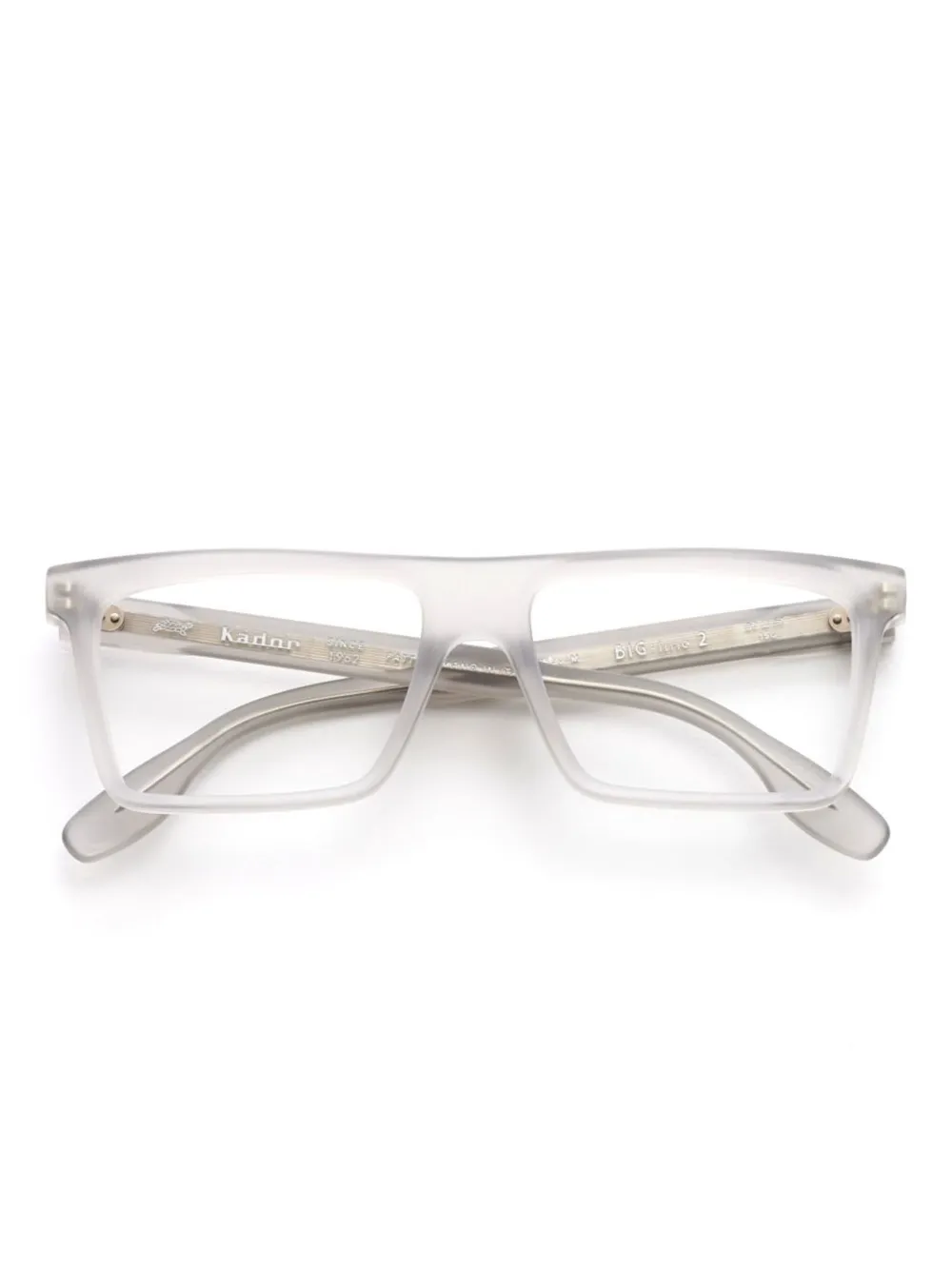 Kador BIG 2 square-frame glasses | White | Image 1