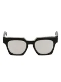 Kador geometric frame glasses - Black