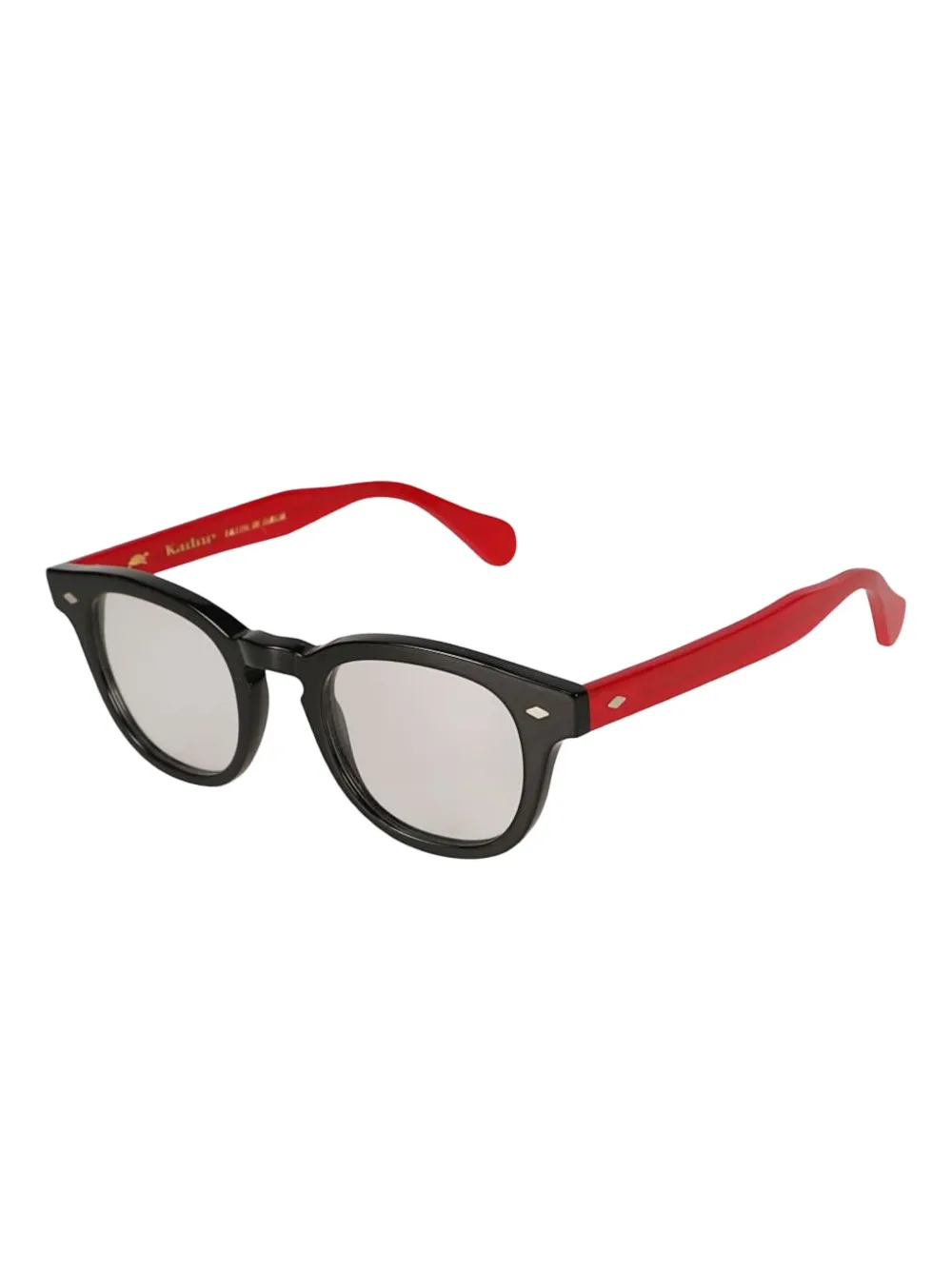 Kador Woody round sunglasses - Zwart