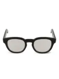 Kador round-frame glasses - Black