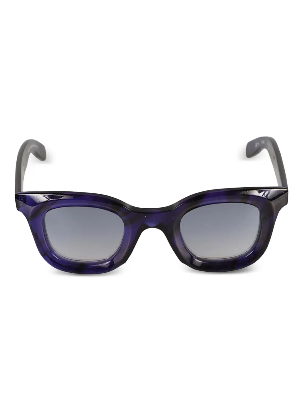 Kador Joy zonnebril met vierkant montuur en sterdetail Blauw