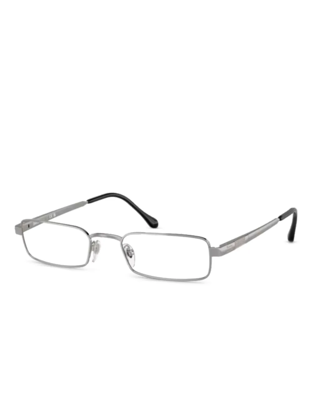 Sferoflex rectangle-frame glasses | Silver | Image 1