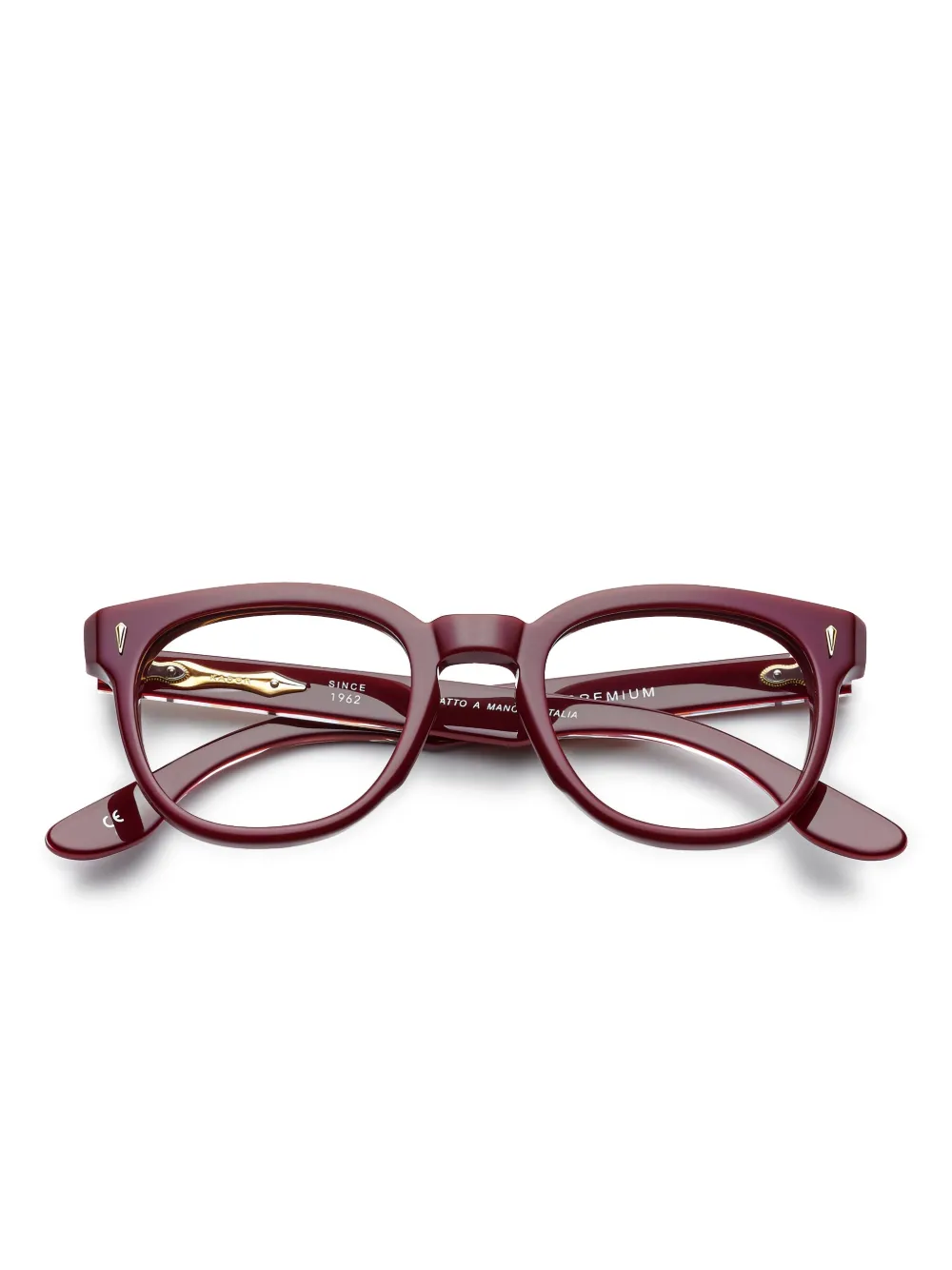 Kador round-frame glasses | Red | Image 1