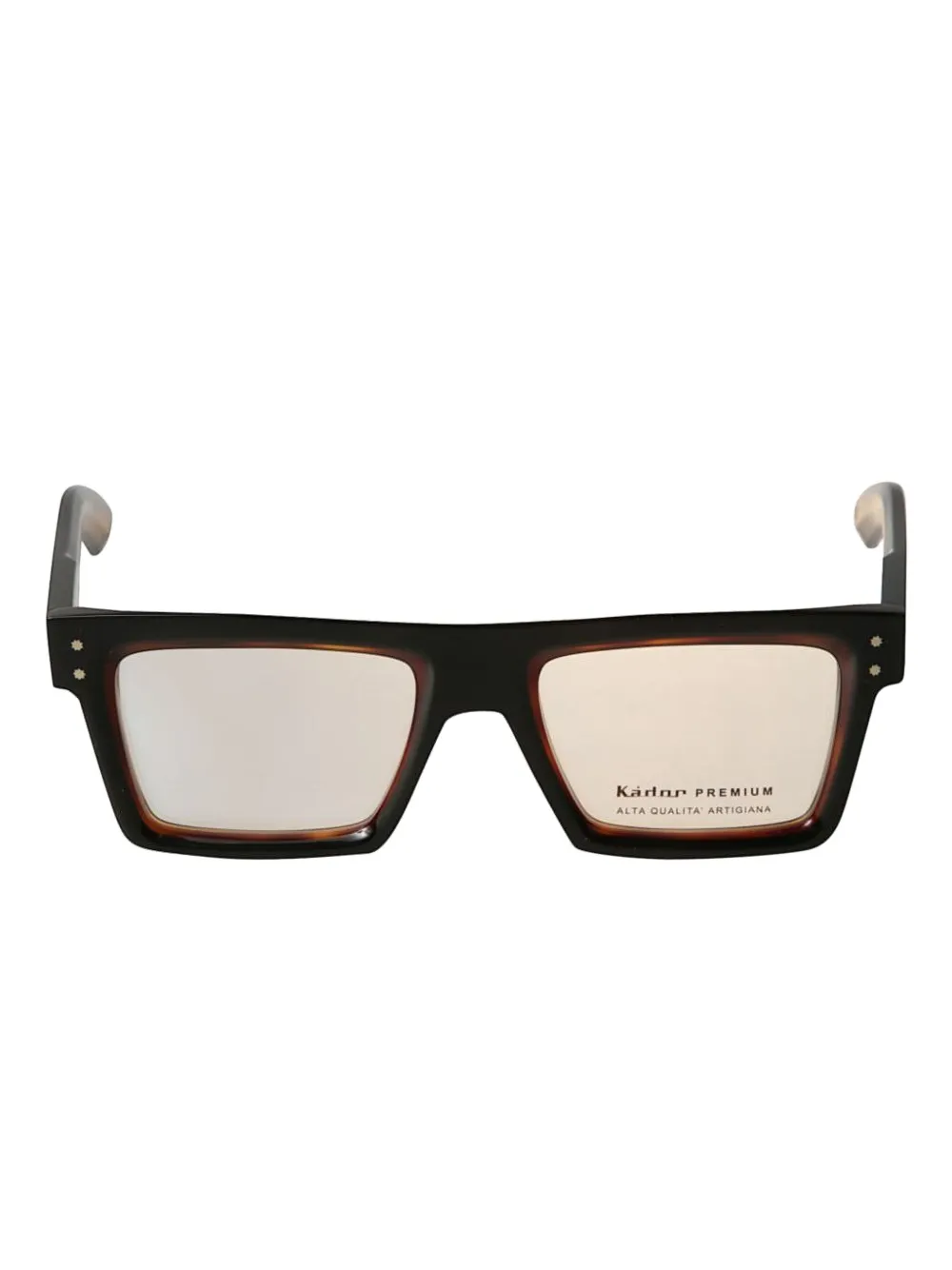 Kador rectangle-frame glasses | Black | Image 1