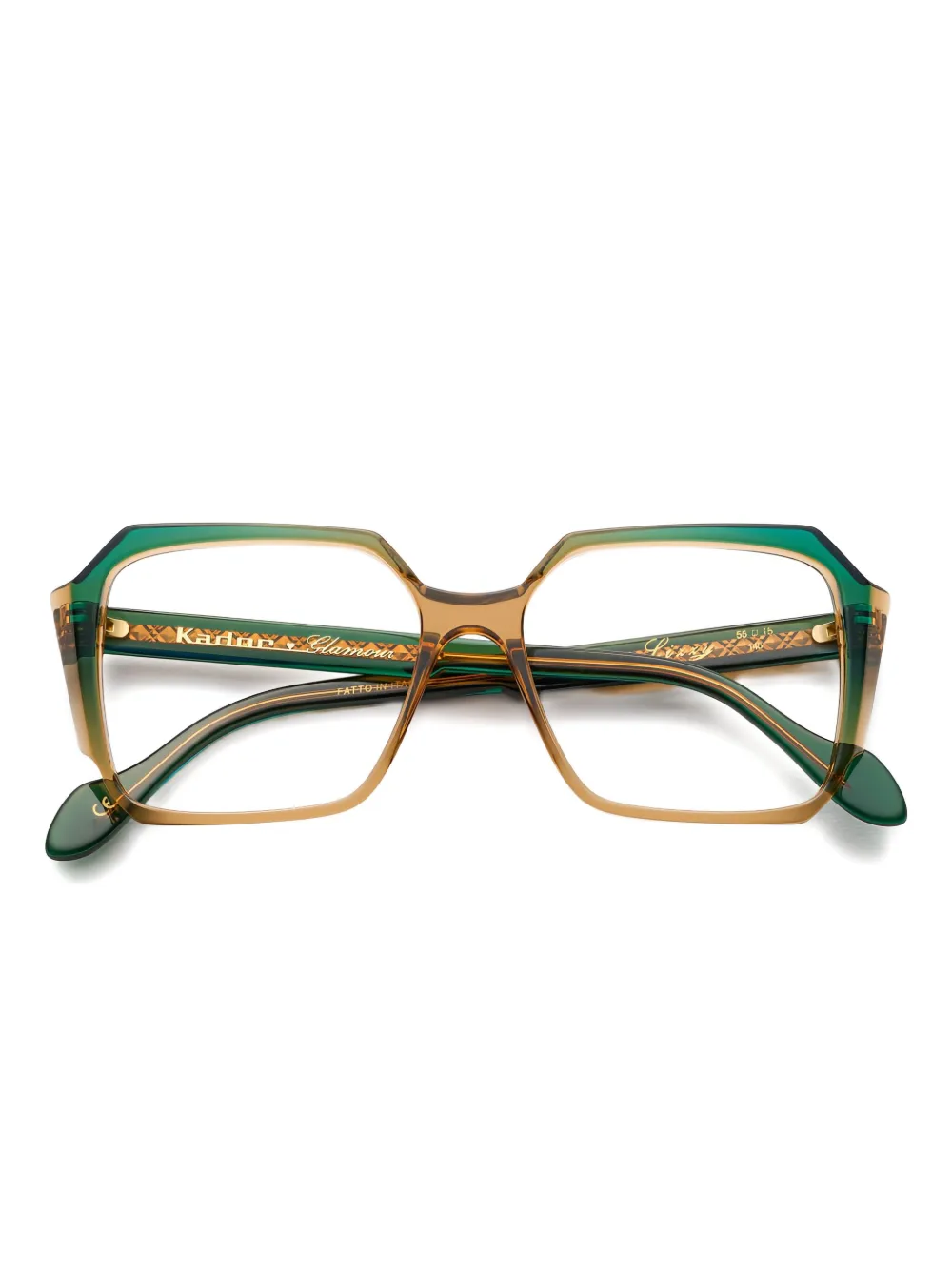 Kador lunettes de vue Lizzy à monture oversize | vert | Image 1