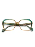 Kador Lizzy oversize-frame glasses - Green
