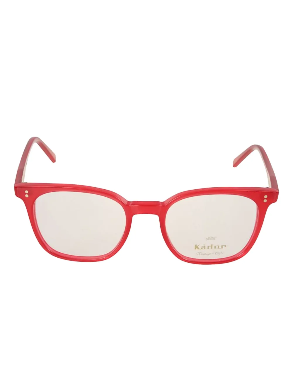 Kador Quadro-n Round-frame Glasses In Red