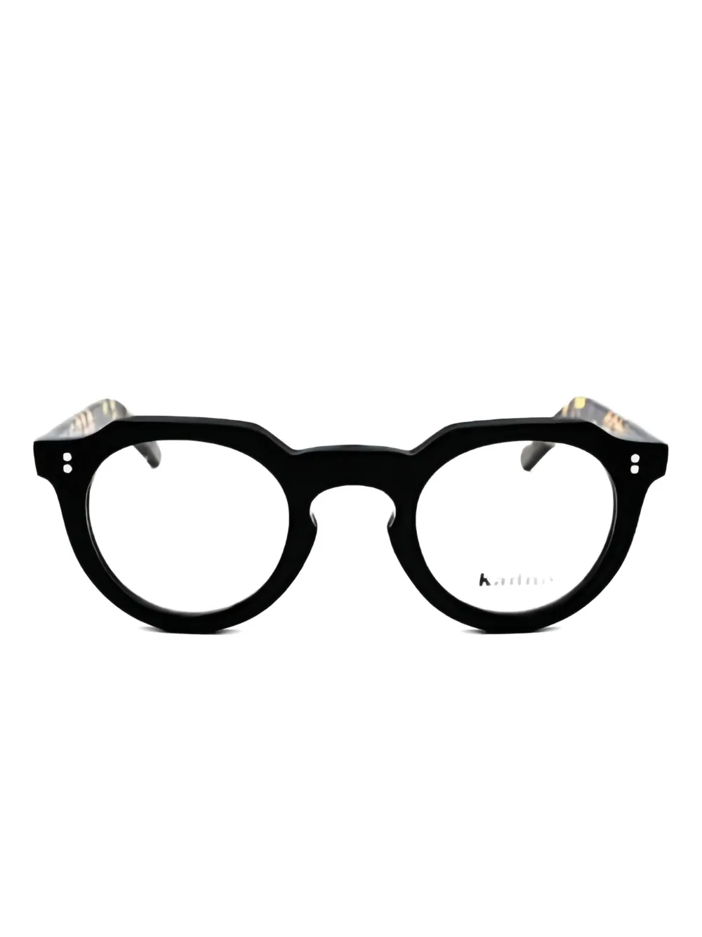 Kador round-frame glasses | Black | Image 1