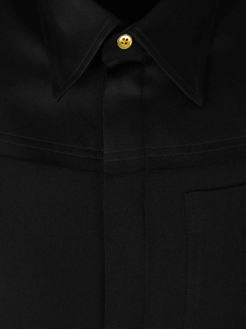 AMI Paris Mouwloos shirt Zwart