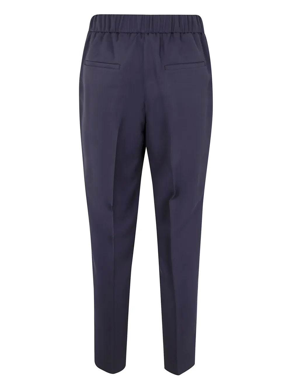 Peserico pleat-detail trousers - Blauw