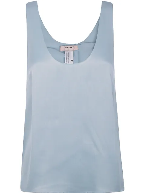 TWINSET blusa satinada