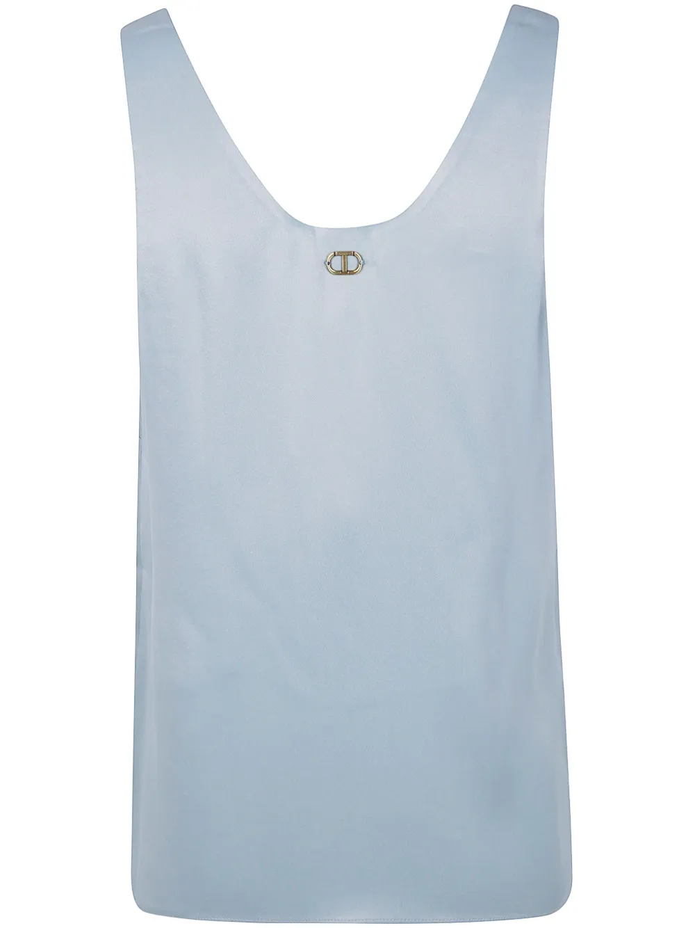 TWINSET satin blouse - Blauw
