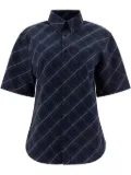 Burberry checked shirt - Blue