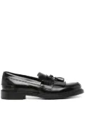 Kiton leather loafers - Black