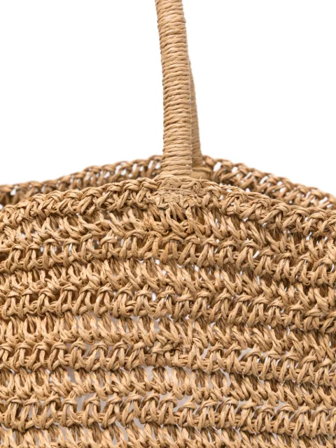 Seventy interwoven-design tote bag BO0394121059 - 3