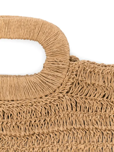 Seventy interwoven-design tote bag BO0395121059 - 3