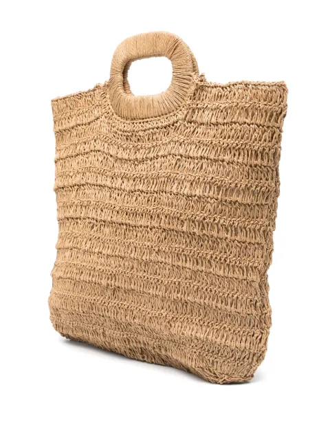 Seventy interwoven-design tote bag BO0395121059 - 2