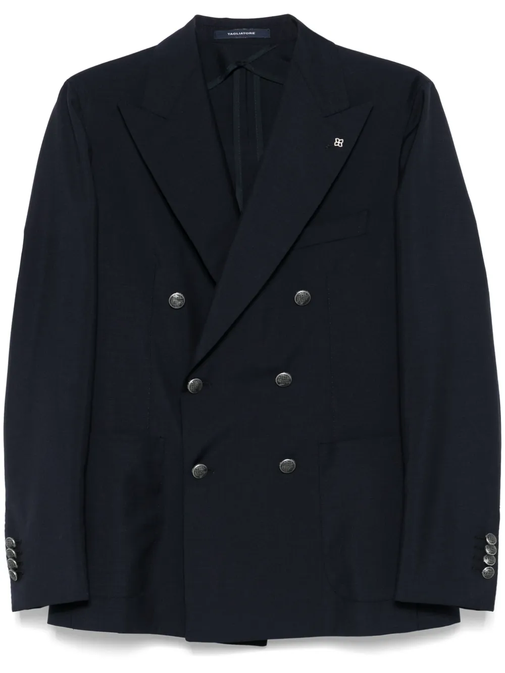 Tagliatore double-breasted blazer | Blue | Image 1