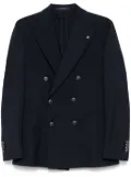 Tagliatore double-breasted blazer - Blue