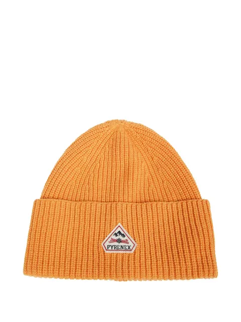 Pyrenex gorro con parche del logo